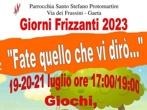 Giorni Frizzanti 2023